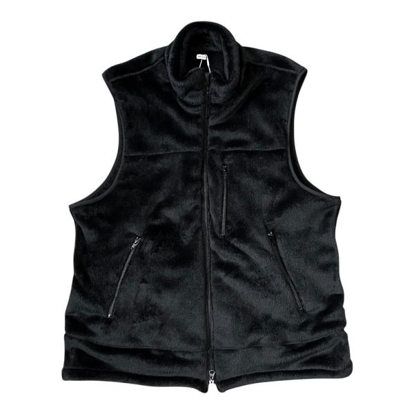 THE DAY（ザ デイ）HIGH LOFT FLEECE CLASSIC VEST -BLACK-...