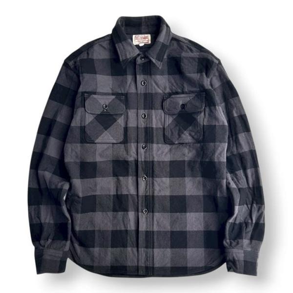 DELUXEWARE（デラックスウエア）HV-00A[50s BUFFALO CHECK] GRY....