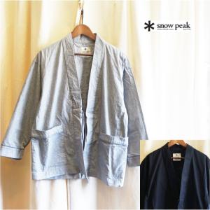 snow peak（スノーピーク) NORAGI JACKET ノラギジャケット コットン