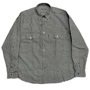 PORTER CLASSIC (ポータークラシック) ROLL UP FLANNEL GINGHAM CHECK SHIRT ロールアップフランネルギンガムフランネルシャツ [PC-016-3042]