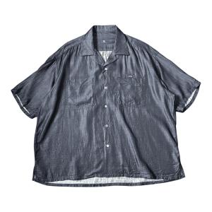 PORTER CLASSIC (ポータークラシック) KATSU SHIRT 25SS NAVY PC-016-3367