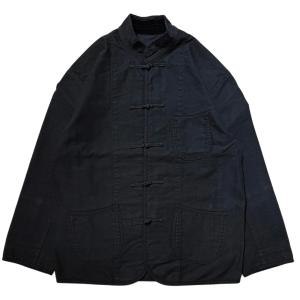 PORTER CLASSIC (ポータークラシック) MOLESKIN CHINESE JACKET WATCH CHAIN ITEM Black [PC-019-3536] モールスキン チャイニーズジャケット 全国送料無料