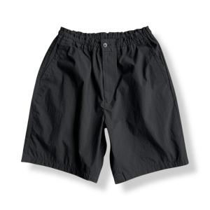 PORTER CLASSIC ( ポータークラシック ) POPLIN EASY SHORTS BLACK [PC-035-3943] ポプリンイージーショーツ ブラック 全国送料無料