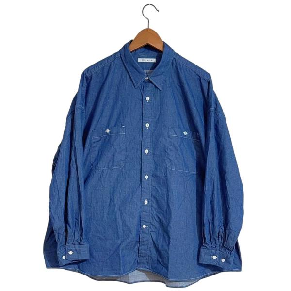 CATTA（カッタ）REGULAR WIDE W POCKET SHIRT -DENIM-
