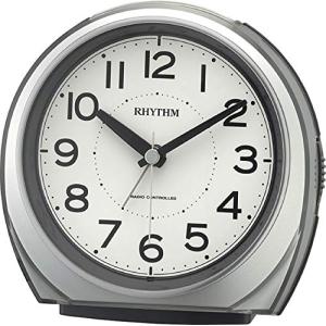 リズム時計 電波目覚まし時計 フィットウェーブ 38 ジャストアラーム シルバーメタリック色 4rl438sr19 取 4rl438sr19 アットマークジュエリー 通販 Yahoo ショッピング