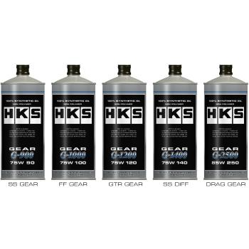 【HKS】ギアオイル Gシリーズ G-1400 (75W140相当) 1L缶×3缶 (合計3L)