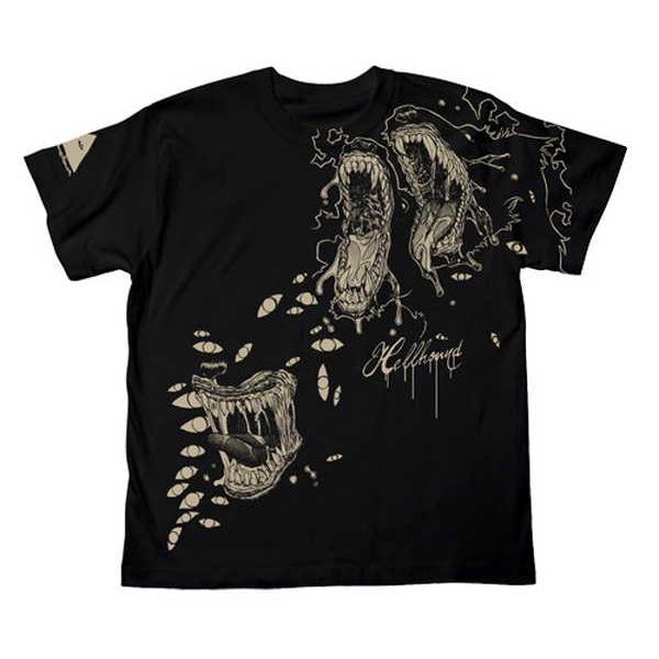 Hellsing Tシャツ ヘルハウンド BLACK-S【予約 再販 6月下旬 発売予定】