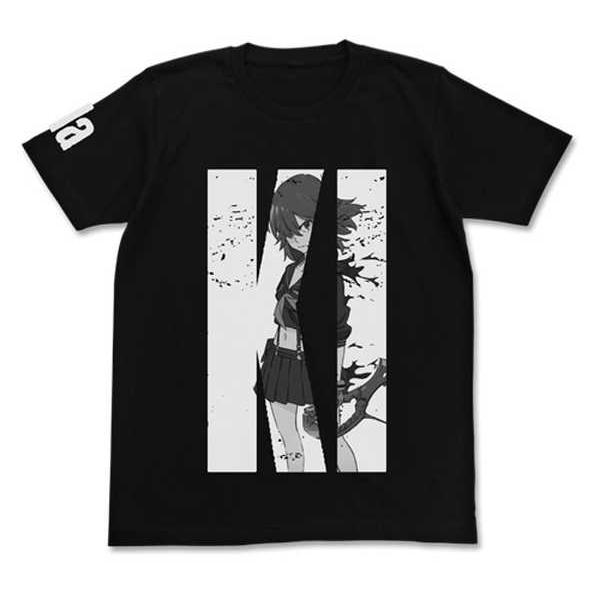 キルラキル Tシャツ 纏流子 BLACK-XL【予約 再販 7月中旬 発売予定】
