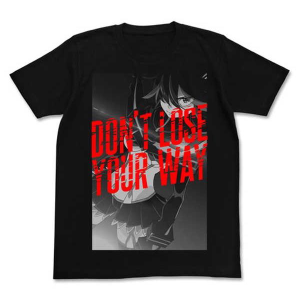 キルラキル Tシャツ Don’t lose your way BLACK-XL【予約 再販 7月上旬...