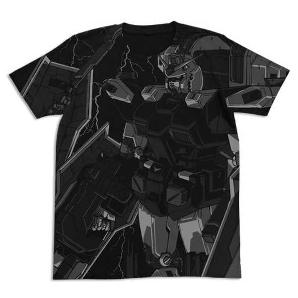 機動戦士ガンダム サンダーボルト オールプリントTシャツ フルアーマーガンダム BLACK-M【予約...