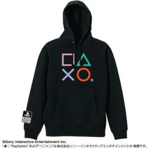 プレイステーション プルオーバーパーカー“PlayStation”Shapes/BLACK-M