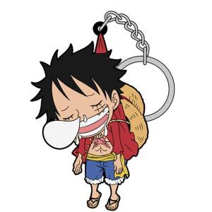ONE PIECE つままれキーホルダー ルフィ 居眠りVer.