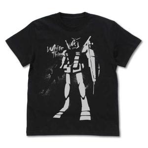 機動戦士ガンダム Tシャツ 連邦の白いヤツ BLACK-L