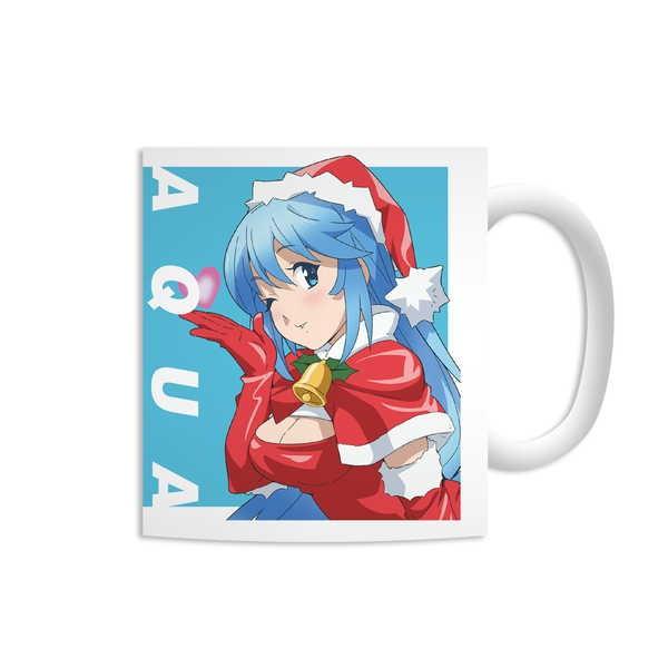 この素晴らしい世界に祝福を！紅伝説 マグカップ 描き下ろしイラスト アクア サンタver.