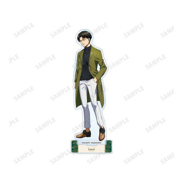 進撃の巨人 BIGアクリルスタンド 描き下ろしイラスト リヴァイ シミラールックver.【予約 再販...