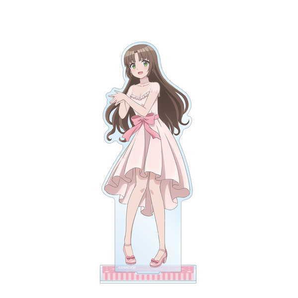 幼なじみが絶対に負けないラブコメ BIGアクリルスタンド 描き下ろしイラスト 桃坂真理愛 カラードレ...