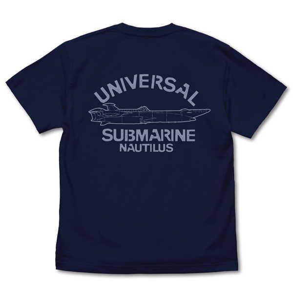 ふしぎの海のナディア Tシャツ ノーチラス号 NAVY-S【予約 再販 7月中旬 発売予定】