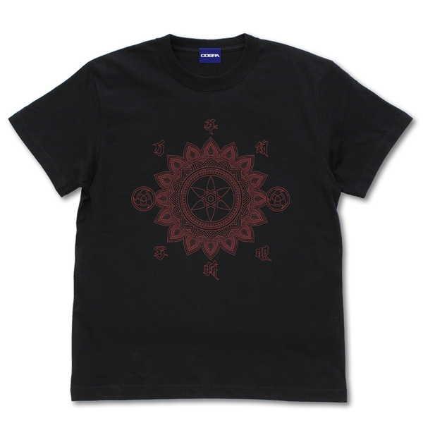 NARUTO -ナルト- 疾風伝 Tシャツ 万華鏡写輪眼 BLACK-S【予約 再販 7月中旬 発売...