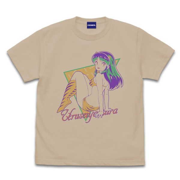 うる星やつら Tシャツ ラム レトロポップ LIGHT BEIGE-XL【予約 再販 11月中旬 発...