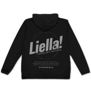 ラブライブ！スーパースター!! 薄手ドライパーカー Liella！ BLACK-L【予約 再販 9月上旬 発売予定】｜o-trap