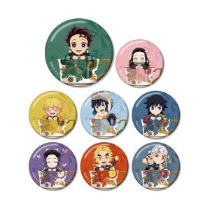 鬼滅の刃 WEBSHOPくじ 幕間画集表紙イラスト 冨岡義勇 缶バッジ 箔押し 鬼滅の刃 刀鍛冶の里編・柱稽古編 幕間画集表紙イラスト WEBSHOPくじ