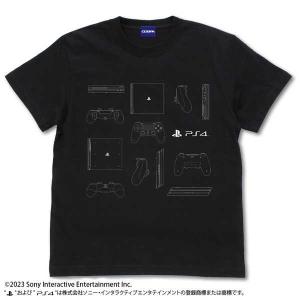 プレイステーション Tシャツ for PlayStation4 BLACK-L【予約 再販 7月上旬 発売予定】の商品画像