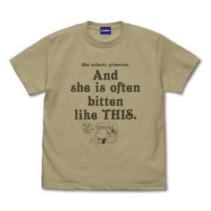 葬送のフリーレン Tシャツ ミミックに食べられるフリーレン SAND KHAKI-L【予約 再販 7月中旬 発売予定】｜o-trap