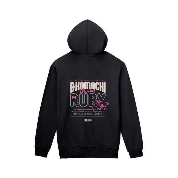 【推しの子】 バックプリントジップパーカー ルビー メンズ XSサイズ【予約 再販 7月下旬 発売予...