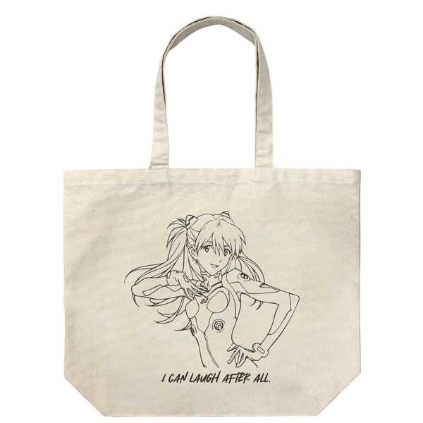 EVANGELION ラージトート 式波・アスカ・ラングレー NATURAL【予約 再販 9月上旬 ...