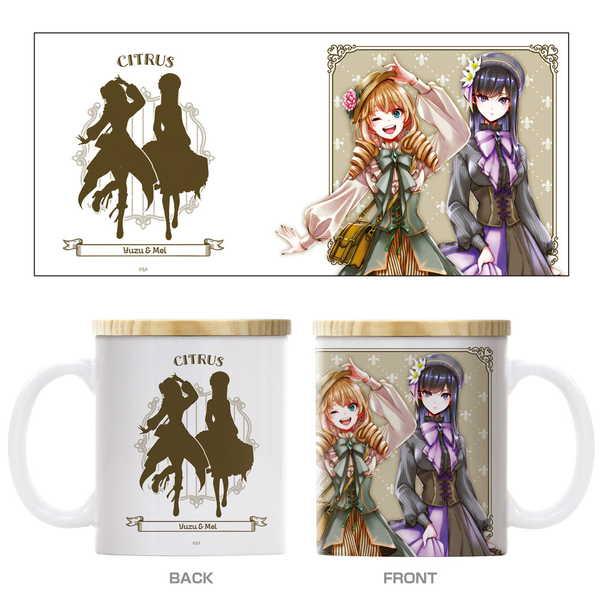 citrus フタ付きフルカラーマグカップ 描き下ろし 柚子＆芽衣 アフタヌーンティーVer.【予約...