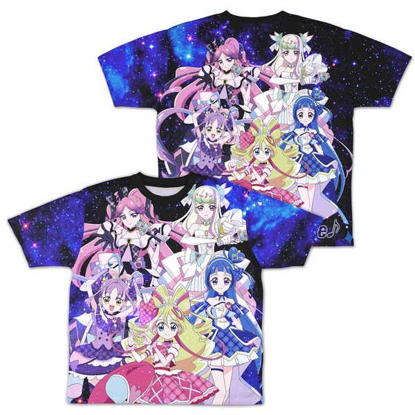 キミとアイドルプリキュア♪ 両面フルグラフィックTシャツ XL【予約 再販 12月中旬 発売予定】