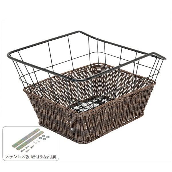 GP（ギザプロダクツ） MRB-01.BL 籐風 リアバスケット/MRB-01.BL Rattan ...