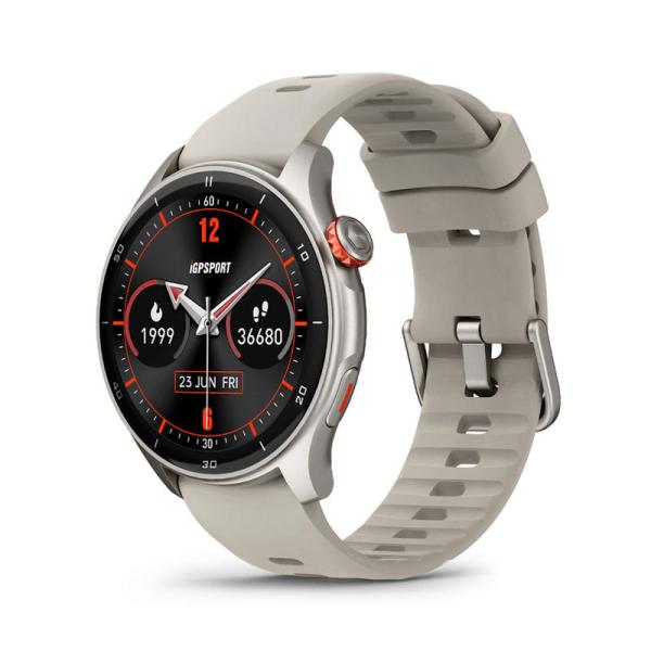 iGPSPORT SMART WATCH LW10 チタンシルバー