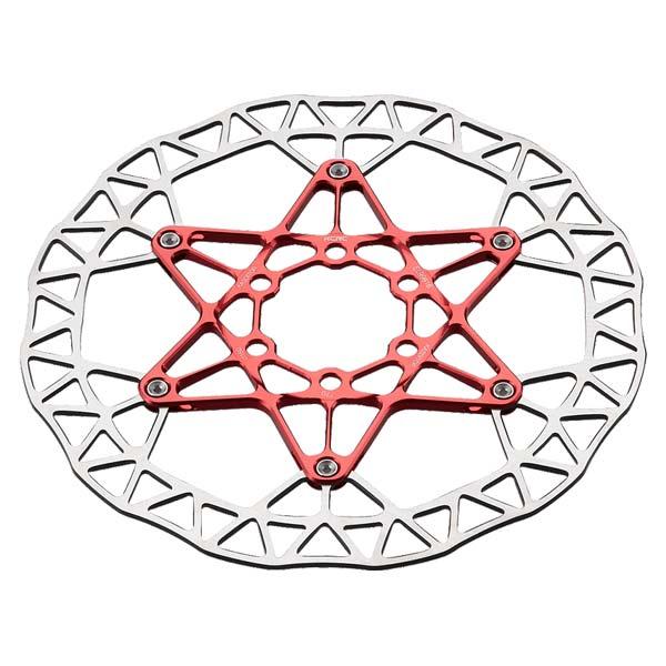 KCNC ケーシーエヌシー カスディター ディスクローター 140mm レッド