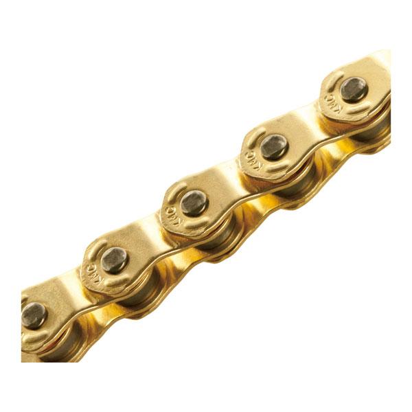 KMC ケーエムシー HL1 WIDE チェーン 1/8 BMX用 100L GOLD