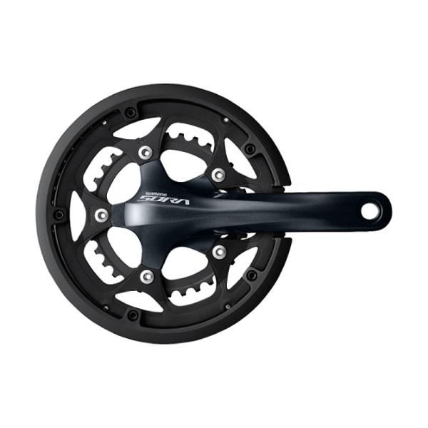 SHIMANO SORA クランクセット FC-R3000-CG 50-34T チェーンガード付 シ...