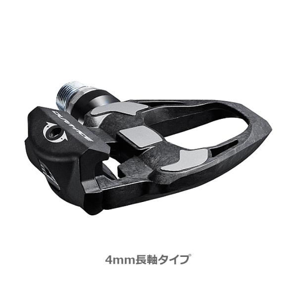 SHIMANO DURA-ACE ペダル (SPD-SL) PD-R9100 +4mm軸仕様 片面 ...