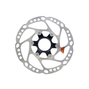 SHIMANO ディスクブレーキ ローター SM-RT64 センターロック 160mm ブラックロックリング付 (内スプライン) シマノ｜o-trick