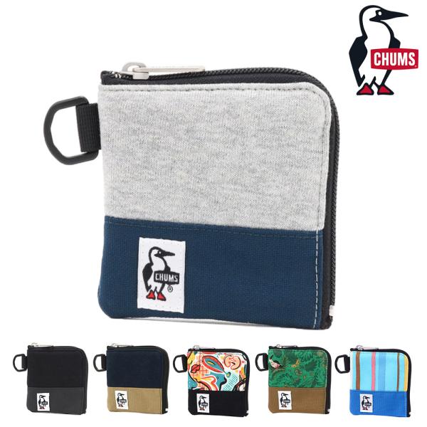 チャムス 財布 コインケース 小銭入れ ミニ財布 小物入れ ポーチ CHUMS スウェットナイロン ...