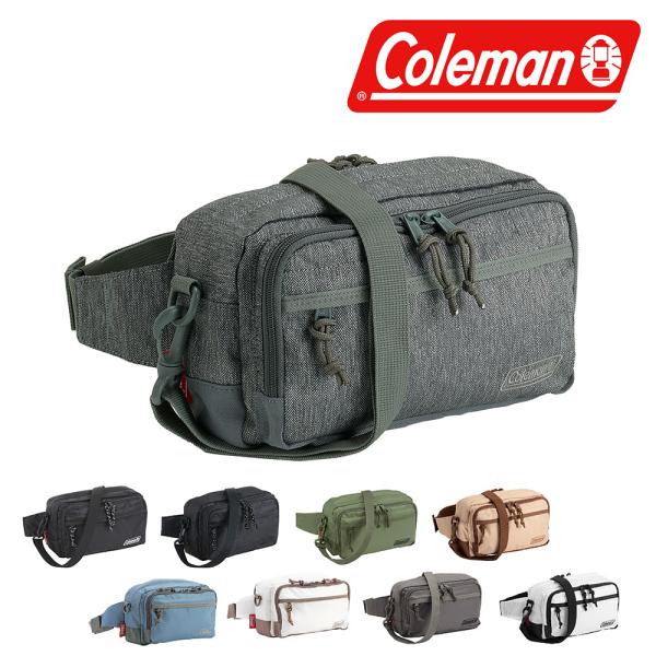 コールマン バッグ 2WAYウエストバッグ ショルダーバッグ ウエストポーチ ナイロン Colema...
