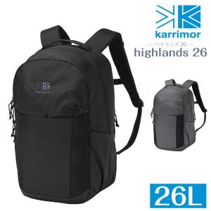 最大P+16% カリマー バッグ リュックサック バックパック デイパック karrimor ハイランズ 26 26L B4 A4 メンズ レディース｜o-zone