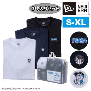 NEW ERA（ニューエラ） 半袖Tシャツ ドラえもんコラボ 3枚セット