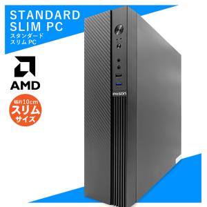 新品】IPASON デスクトップPC デスクトップパソコン スリムタワー AMD