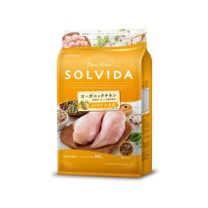 ライトハウス ソルビダ SOLVIDA 室内飼育子犬用 グレインフリー チキン 900g オーガニック｜oahu