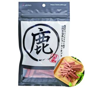 国泰ジャパン 鹿肉旨包みジャーキー カット 日本製 80g