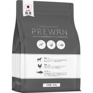 送料無料！　株式会社PREWAN　PREWAN（プレワン）プレミアムドッグフード　全年齢対応　国産無添加フード　800g｜oahu