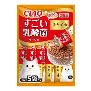 いなばペットフード 猫用 キャットフード すごい乳酸菌クランキー ほたて味国産品 セール