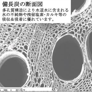 備長炭 国産 浄水 水に沈む 備長炭 極太 3...の詳細画像5