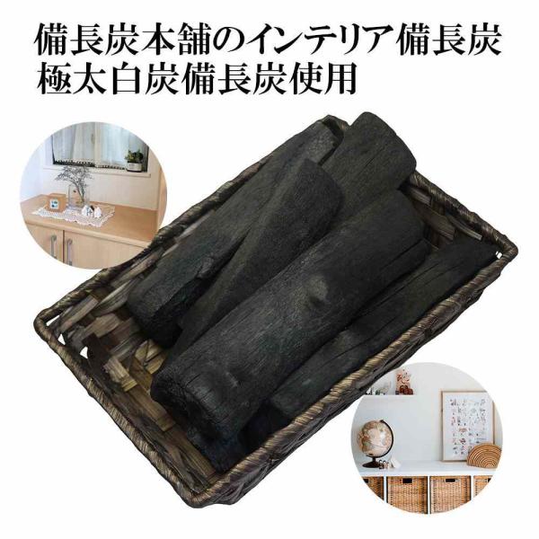 備長炭 インテリア おしゃれ 極太サイズ 炭 トイレ 風水 玄関 浄化 運気アップ 置き炭 消臭 除...