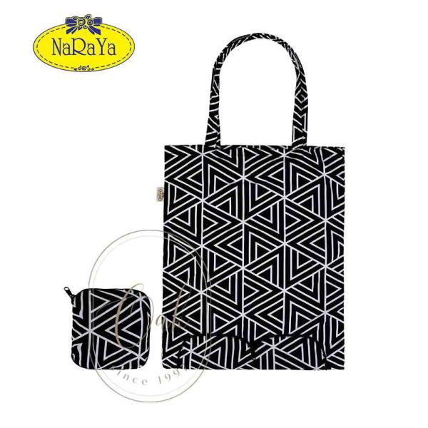 エコバッグ NaRaYa ナラヤ トートバッグ 折りたたみ 軽量 Mサイズ シームレス NB-135...
